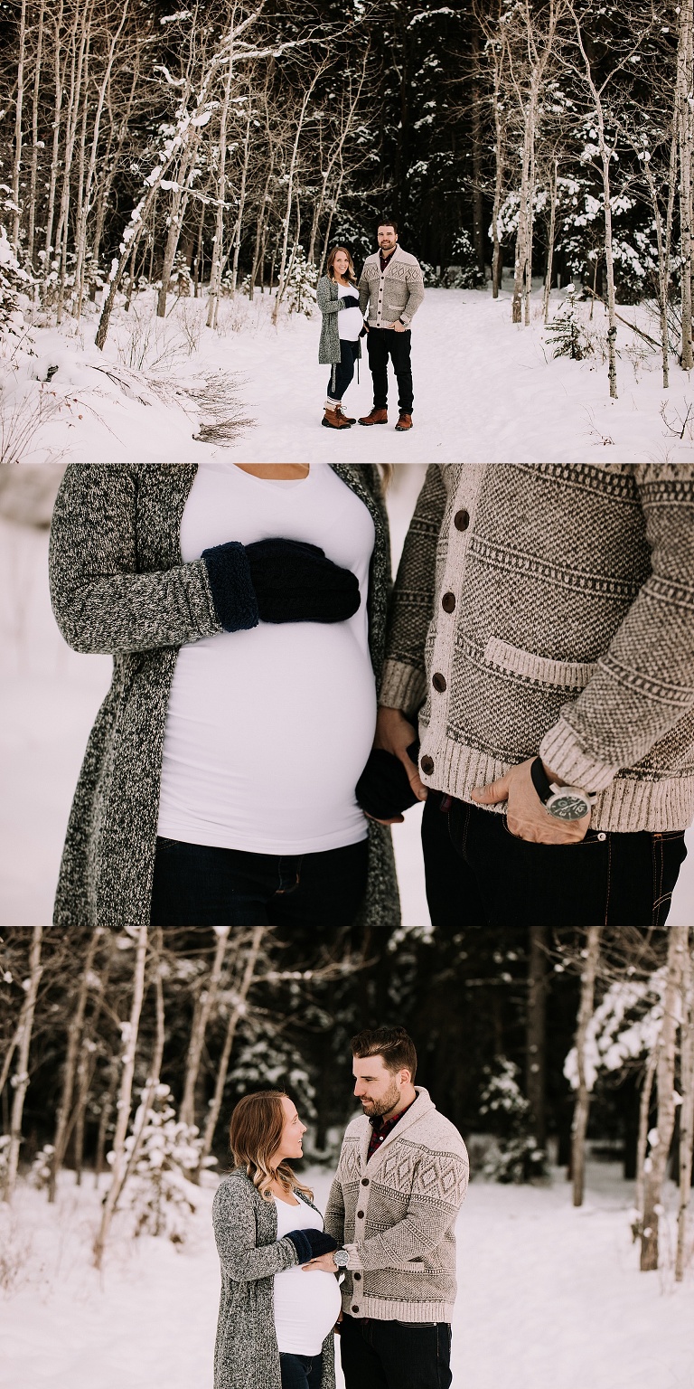13 Winter Maternity Photography Ideas